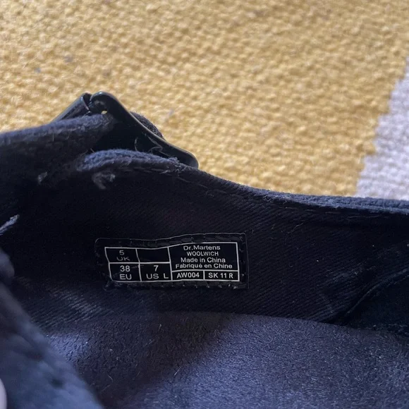 Dr Martens Woolwich Canvas Mary Jane flats - Picture 4 of 5